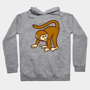 Cute monkey chimp Hoodie